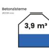 Betonzisterne-3900l