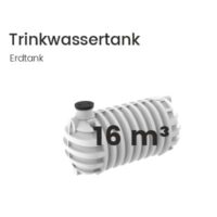 16 m³ Trinkwassertank