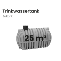 25 m³ Trinkwassertank