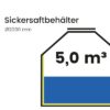 Sickersaftbehälter-5000l