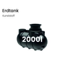 Kunststofftank COCO 2000 Liter