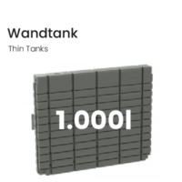 Thintanks – Wandtank mit 1000l