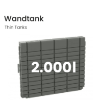 Thintanks – Wandtank mit 2000l