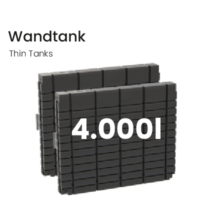 Thintanks – Wandtank mit 4000l
