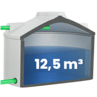 Löschwasserbehälter 12500l – Erweiterungsbehälter