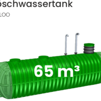 Löschwassertank BALOO 65 m³