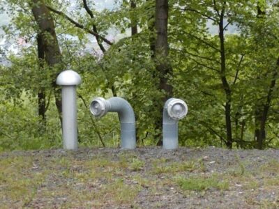 Löschwasserbehälter unter der Erde