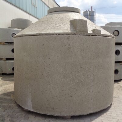 5000 Liter Betonzisterne im Lager
