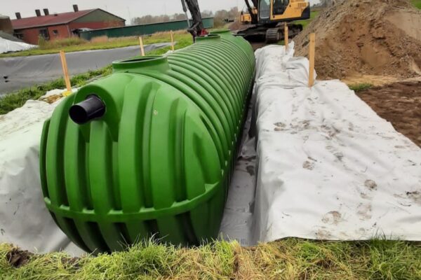 Zisterne 50000 Liter für ein Schulgebäude